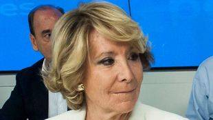 Aguirre, "abochornada" por la Púnica, se siente "responsable" pero no "consentidora"