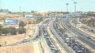 La A-3 supera los 20 kilómetros de retenciones a primera hora de la mañana