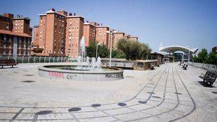 Palomeras Bajas, en el distrito Puente de Vallecas.