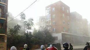 El Ayuntamiento trabaja para realojar a los afectados por el derrumbe de Carabanchel