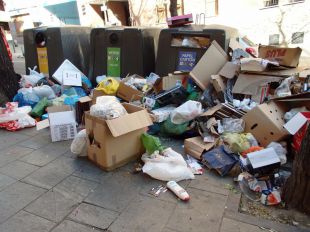 Huelga indefinida de recogida de basuras a partir del 12 de junio