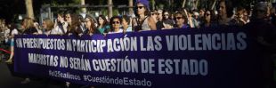 El feminismo se manifiesta para pedir más medios
