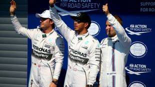 Hamilton vuela sobre el trazado de Spa y logra su décima “pole”