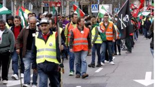 Seis columnas recorren Madrid este sábado para formar las Marchas por la Dignidad