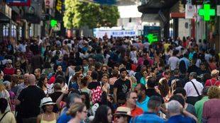 "Récord de turistas" en Madrid en julio con 739.061 visitantes