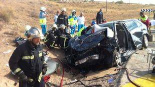 Muere una mujer y otra resulta grave en un accidente de tráfico en Morata de Tajuña