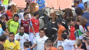 El tercer encierro de 'Sanse' acaba con 9 contusionados