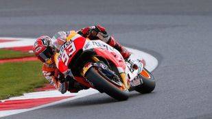 GP de Gran Bretaña: Márquez continua su remontada con una nueva pole