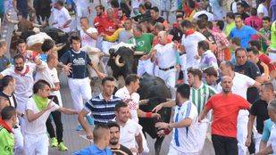 El último encierro de Sanse termina con 5 asistencias y más de 3.500 corredores