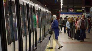 Tren de Metro de Madrid. (Archivo)