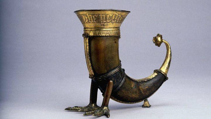 Cuerno para beber del British Museum