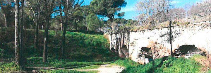 Imágenes del proyecto de restauración del acueducto de Sabatini en la Casa de Campo
