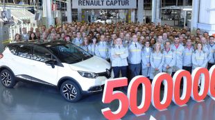 500.000 Renault CAPTUR fabricados en Valladolid