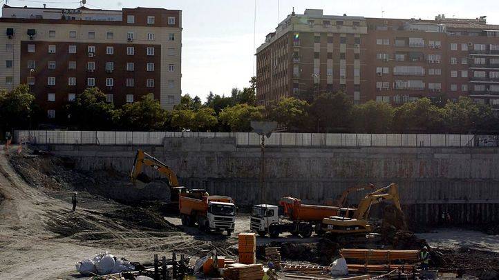 Obras del centro comercial Plaza Río 2