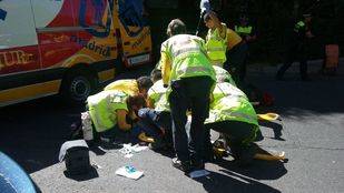 Muy grave una anciana tras ser atropellada en el distrito de Salamanca