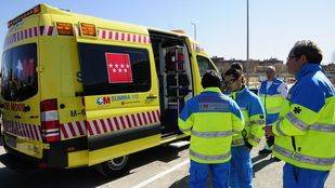 Herido grave un motorista al sufrir un accidente en el interior de un túnel