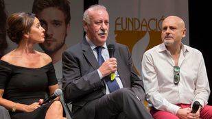 Del Bosque con la fundación Síndrome de West
