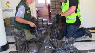 La Guardia Civil interviene una tonelada y media de cocaína en Madrid y otras regiones