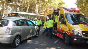 Herida grave una mujer de 25 años tras ser atropellada en Madrid