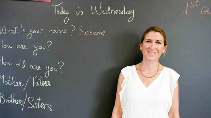 Profesora de inglés en el colegio Cortes de Cádiz.
