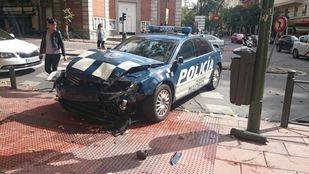 Tres heridos en el choque del 'ex coche oficial' de Gallardón y un taxi