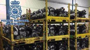 Cuatro detenidos por robar camiones de gran tonelaje en áreas de descanso