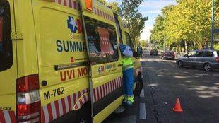 Herida muy grave una mujer de 70 años tras ser atropellada por una furgoneta en Leganés