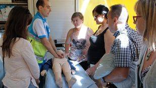 SAMUR-Protección Civil imparte formación en las calles por la salud cardíaca