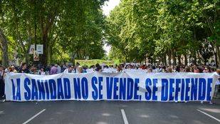 La Marea Blanca reivindica la derogación del Plan de Sostenibilidad y pide "iniciativa" al gobierno regional