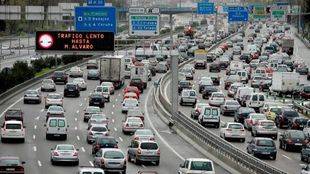 Alarma entre los conductores madrileños por los 'Lunes Negros'