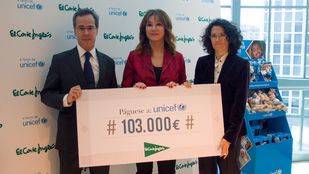 El Corte Inglés dona 103.000€ a UNICEF para mejorar las condiciones de vida de los más pequeños