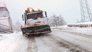 167 quitanieves y 17.000 toneladas de sal para afrontar las próximas nevadas