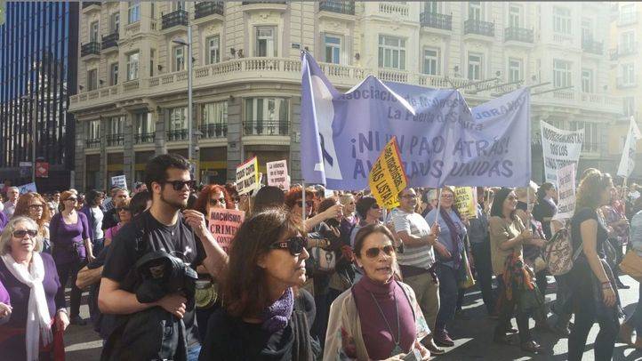 Marcha estatal contra la violencia machista