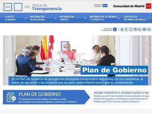 La Comunidad lanza su portal de transparencia
