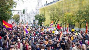 Una manifestación pide en Madrid que se reconozca a las víctimas del Franquismo