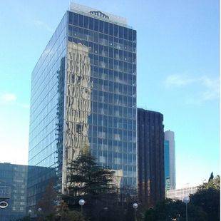 Incendio en la torre Saint Gobain, en Azca