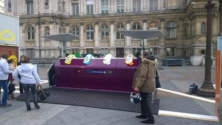 El Ayuntamiento de Paris, Eco-Embalajes y Plastic Omnium inauguran Trilib'