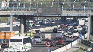 Los radares móviles de la M-30 'cazaron' 95 coches por encima de los 70 km/h