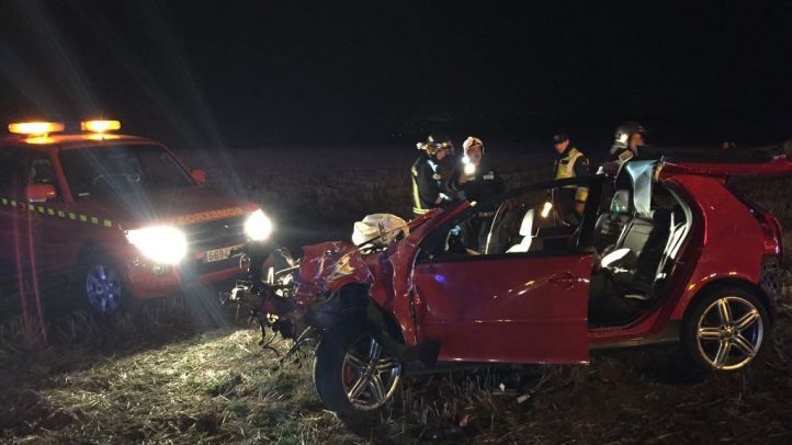 Accidente de tráfico en Algete