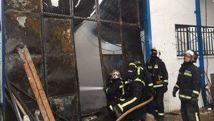 Un incendio sin heridos en Paracuellos