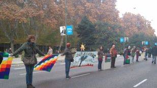 Cadena humana de Atocha a Cibeles contra "el amordazamiento de las propuestas sociales"