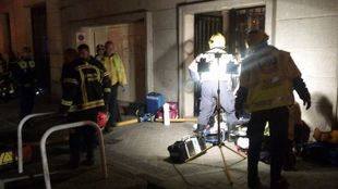 Una pareja de ancianos muere en el incendio de su vivienda en Chamberí mientras dormían