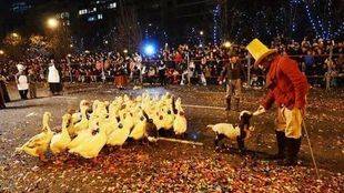 'Miguelín', el pastor que desfilaba con sus ocas en la Cabalgata: "El Ayuntamiento se ha confundido conmigo"