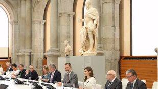 La Comisión Nacional para el II Centenario del Museo del Prado, constituida bajo la presidencia de los Reyes