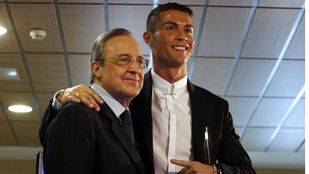 Florentino Pérez se arremanga para frenar la 'fuga' de Cristiano Ronaldo
