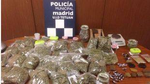 Requisados 3,5 kilos de estupefacientes en un club de fumadores