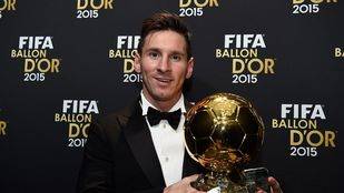 Messi consigue su quinto Balón de Oro