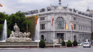 El Banco de España comienza a despejarse de andamios