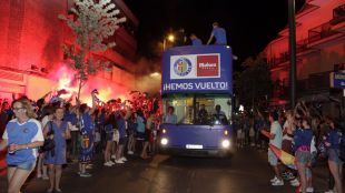 Getafe celebra su ascenso a 1ª División