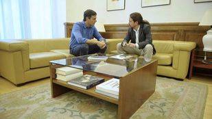 Sánchez e Iglesias acuerdan trabajar juntos en una agenda parlamentaria sin un horizonte definido
